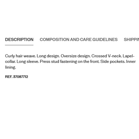 NWT MANGO women's faux fur eureka red boucle long winter coat M - Picture 6 of 6